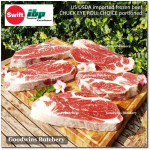 Beef CHUCK EYE ROLL US USDA CHOICE brand IBP frozen whole cuts +/- 11kg (price/kg)